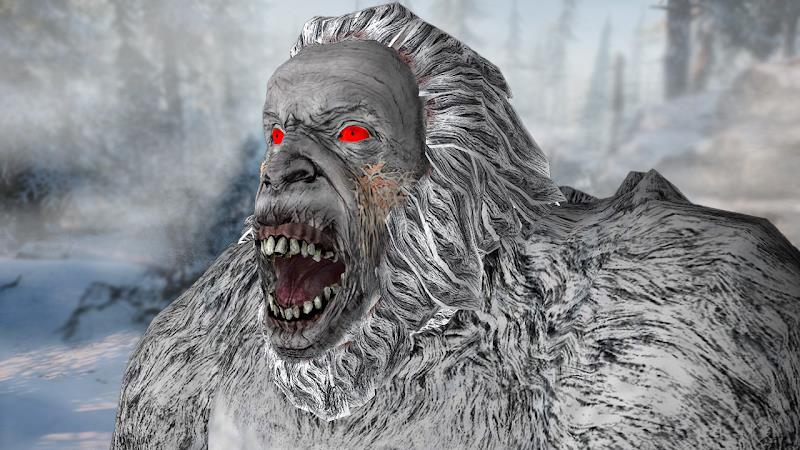 Bigfoot Yeti Hunt & Survival Schermafbeelding 0