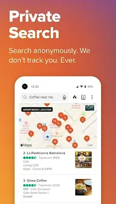 DuckDuckGo Private Browser स्क्रीनशॉट 1