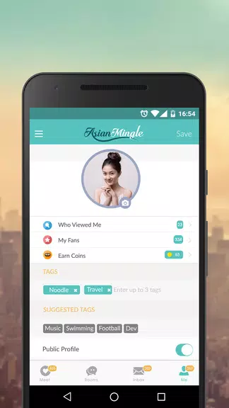 Asian Mingle：在亞洲認識、聊天和約會單身人士應用截圖第2張