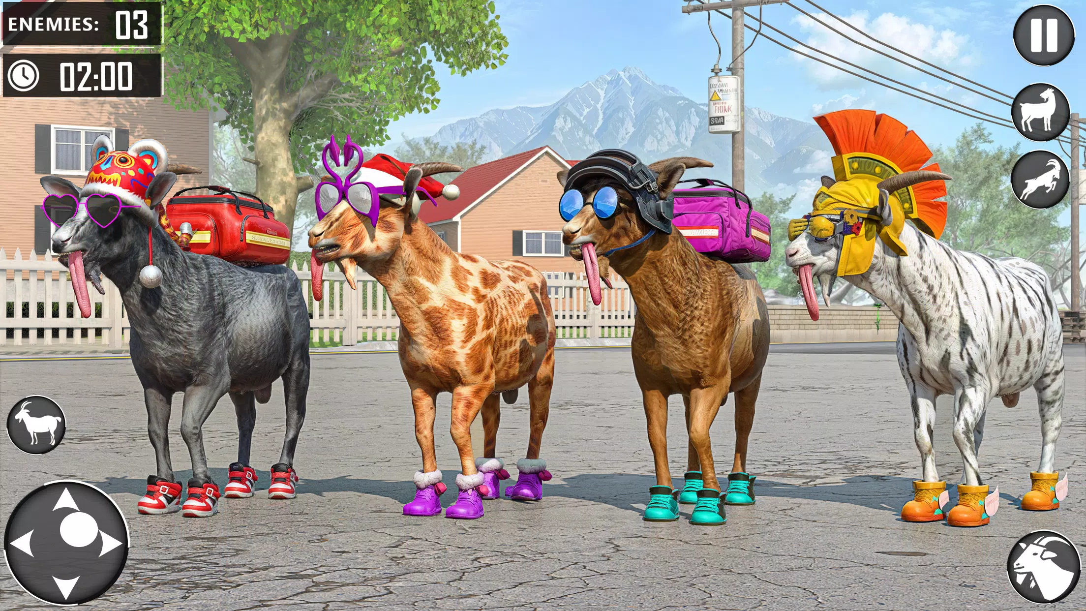 Angry Goat Fun Simulator Ekran Görüntüsü 3