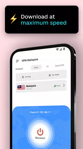 VPN Malaysia - Unlimited KL IP スクリーンショット 3