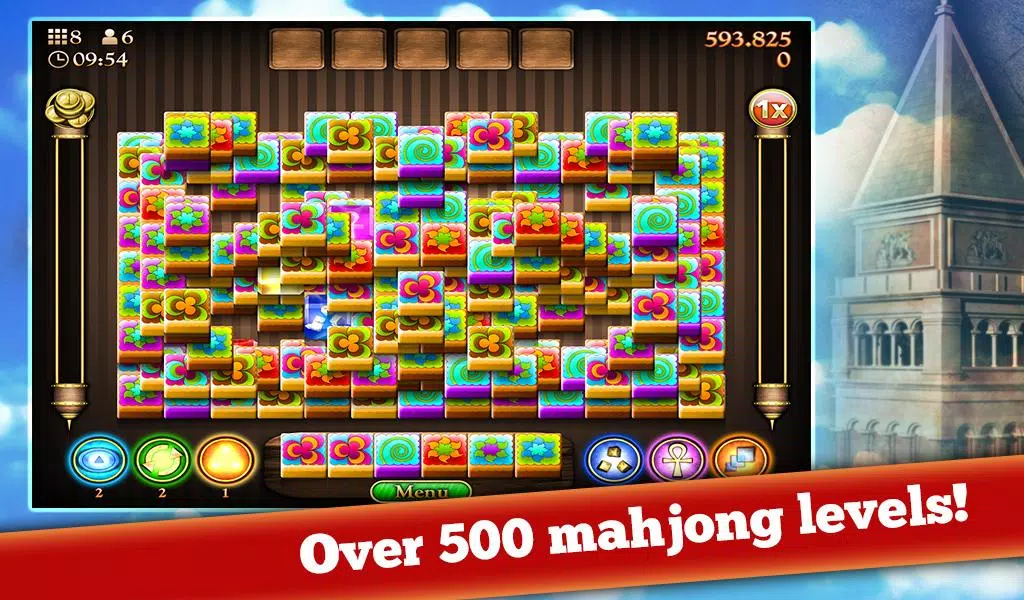 Mahjong Solitaire Venice Mystery -Free Puzzle Game Ảnh chụp màn hình 1