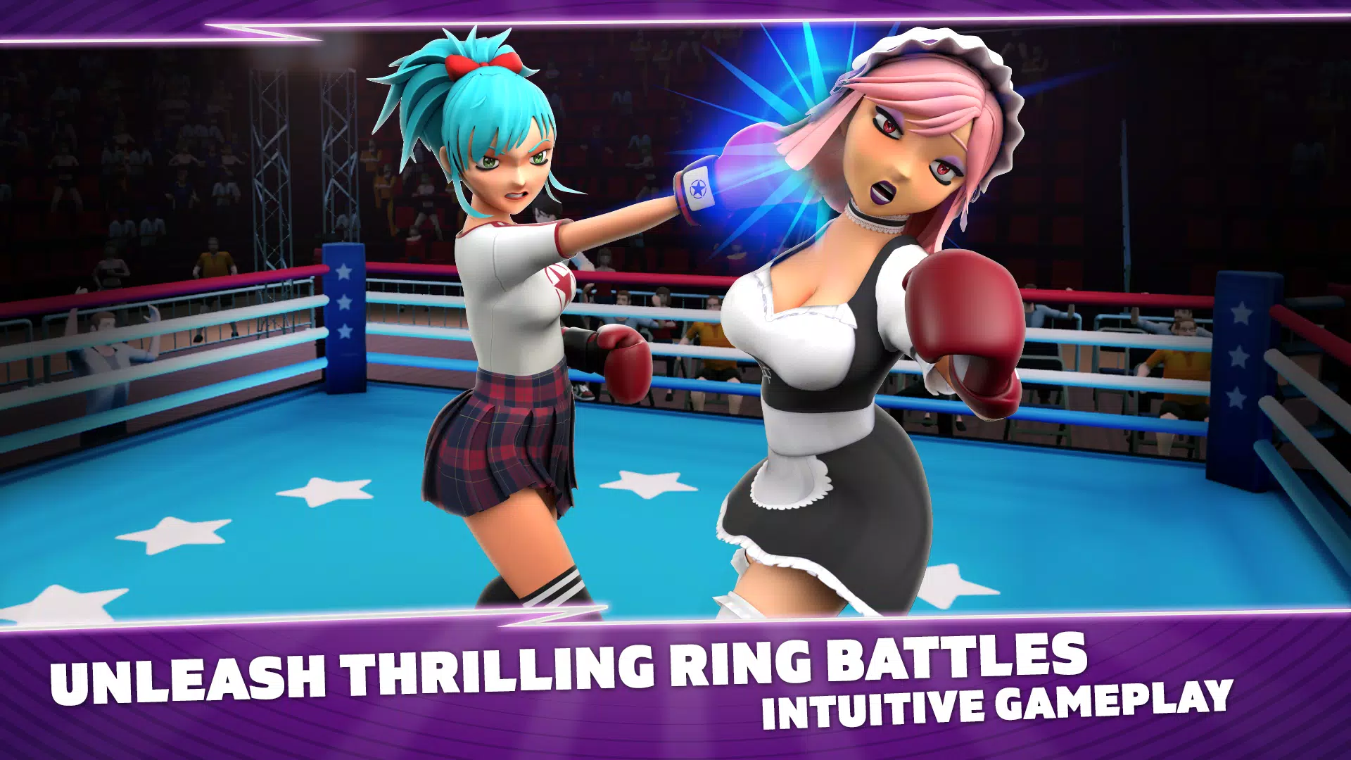 Boxing Babes II: Sexy Anime स्क्रीनशॉट 1