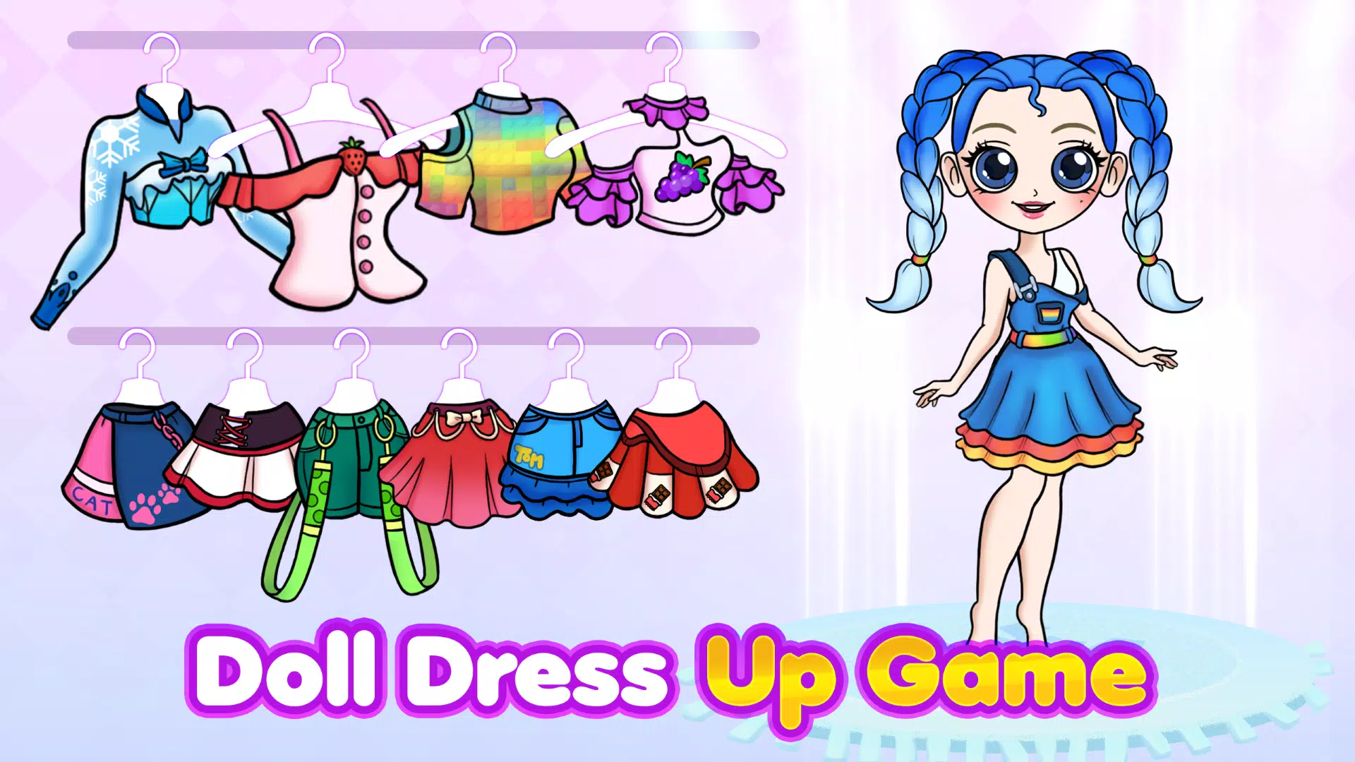 Doll Dress Up: Amazing Fashion Schermafbeelding 1