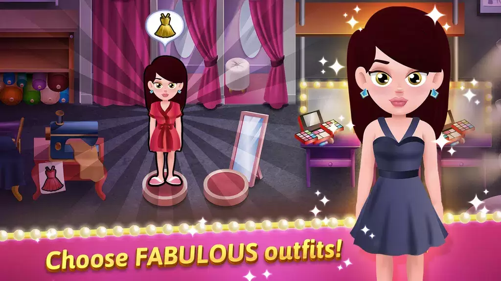 Model Salon Dash: Fashion Game Schermafbeelding 1