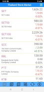 Thailand Stock Market, Stocks Captura de pantalla 0