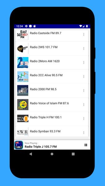 Radio App Australia: FM Online Ekran Görüntüsü 1