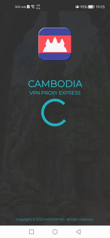 Cambodia VPN -  Cambodian IP Tangkapan skrin 1