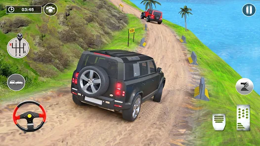 Offroad Car Parking: Car Games Tangkapan skrin 2