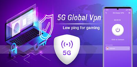 5G Global Vpn Singapore स्क्रीनशॉट 1