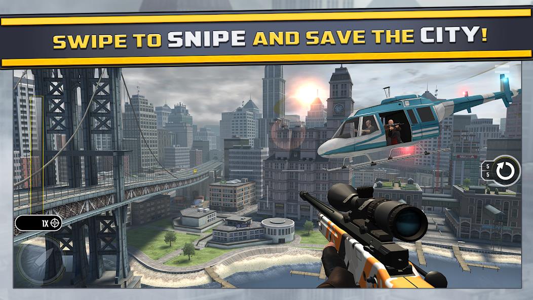 Pure Sniper: Gun Shooter Games Mod 스크린샷 0