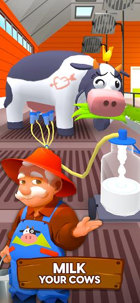 Milk Farm Tycoon Mod Captura de pantalla 0