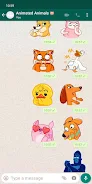 Animals Stickers WAStickerApps Tangkapan skrin 1