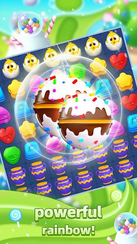 Sweet Candy Cat Puzzle Game Ảnh chụp màn hình 0