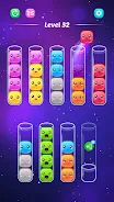 Sort Jellies - Color Puzzle Скриншот 2