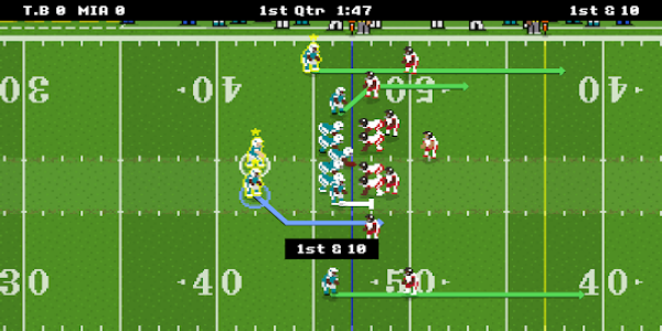 Retro Bowl MOD Schermafbeelding 1