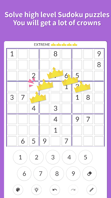 Sudoku Kingdom - Sudoku puzzle Ekran Görüntüsü 1