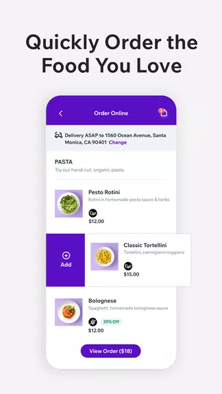 Dine by Wix Tangkapan skrin 2