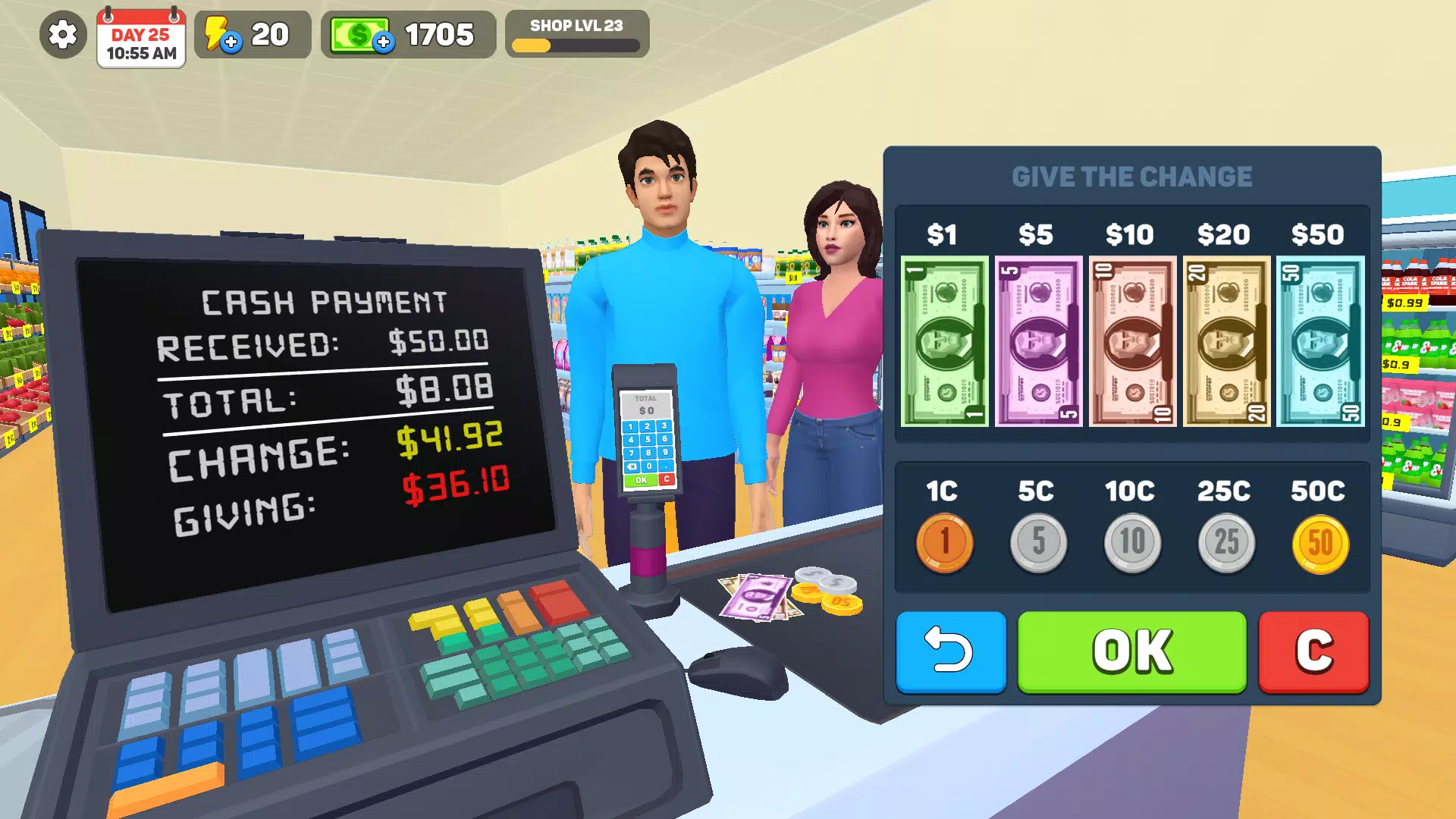 My Supermarket Simulator 3D ဖန်သားပြင်ဓာတ်ပုံ 2