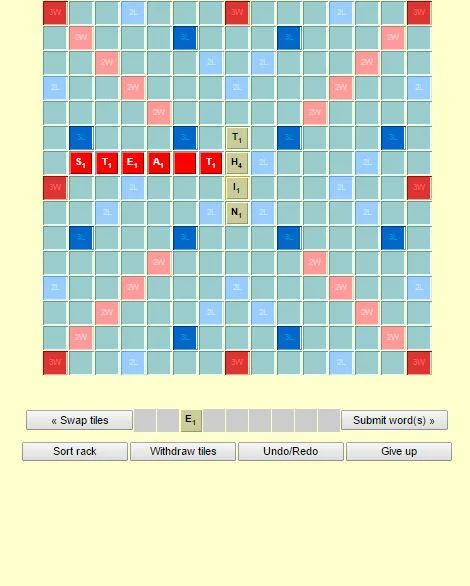 Letter Tile Solitaire ဖန်သားပြင်ဓာတ်ပုံ 1