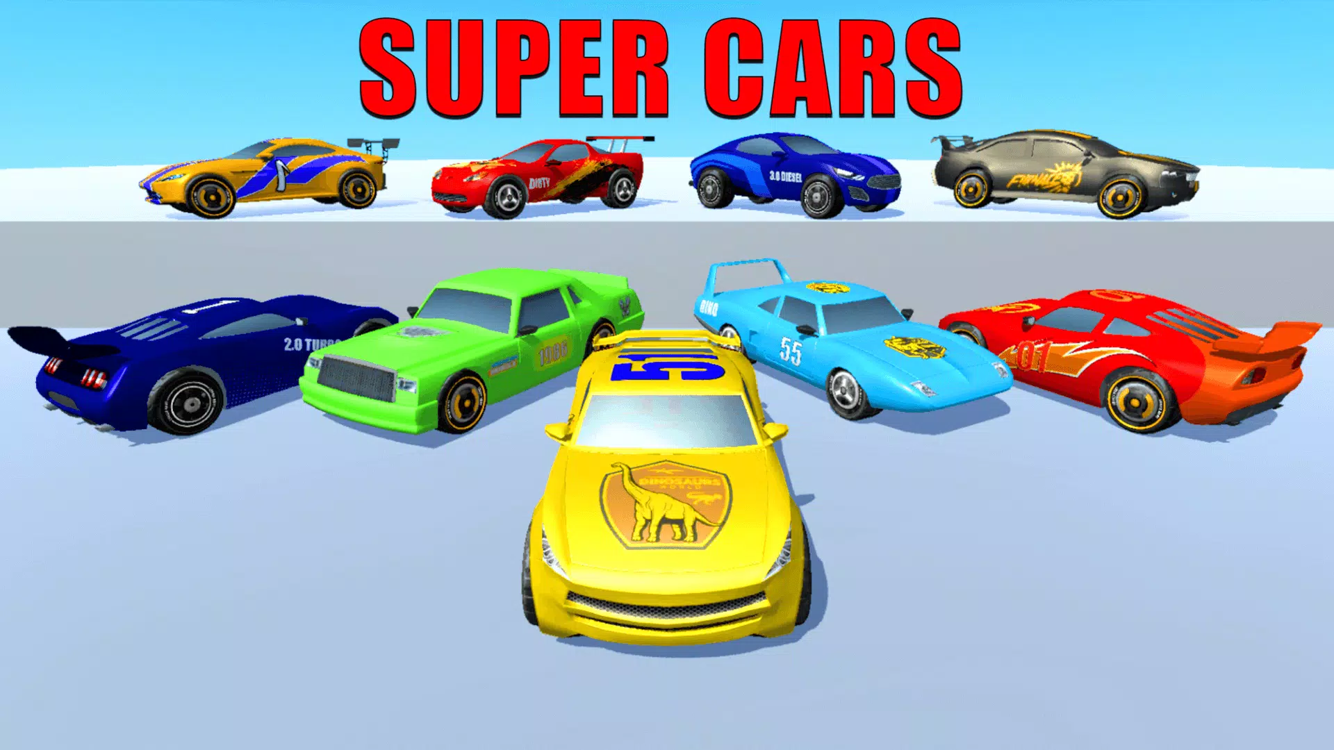 Super Kids Car Racing Ảnh chụp màn hình 1