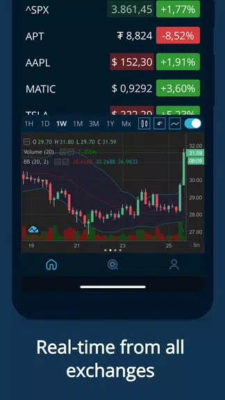 HODL Real-Time Crypto Tracker 스크린샷 1