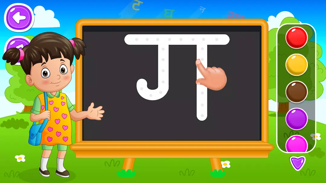 Hindi Alphabets Learning Ảnh chụp màn hình 2