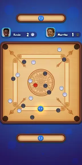 Carrom Strike - Disc Pool Game Screenshot 2