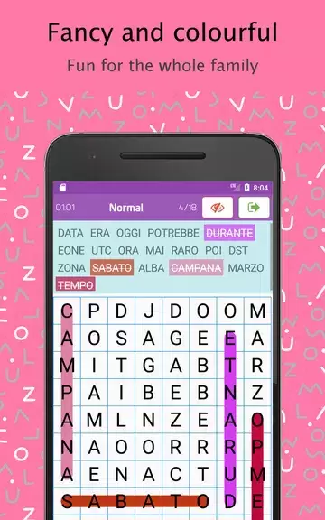 Word Search Italian dictionary 스크린샷 2