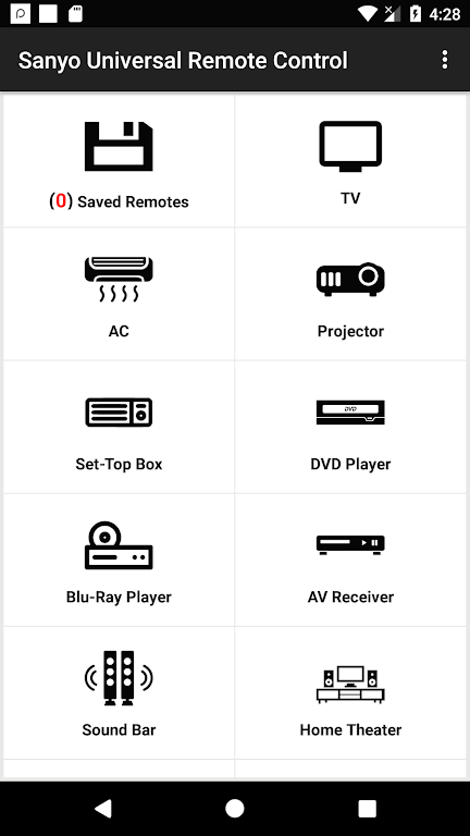 Sanyo Universal Remote應用截圖第0張