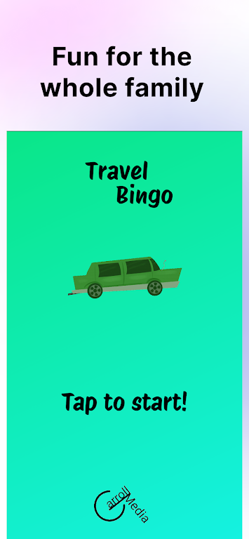 Travel Bingo - Road trip bingo Captura de pantalla 0