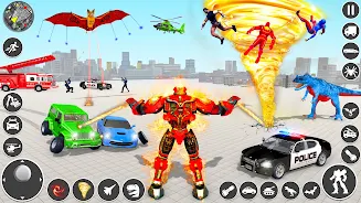 Robot Game Mobil pmk Car Games Captura de tela 0