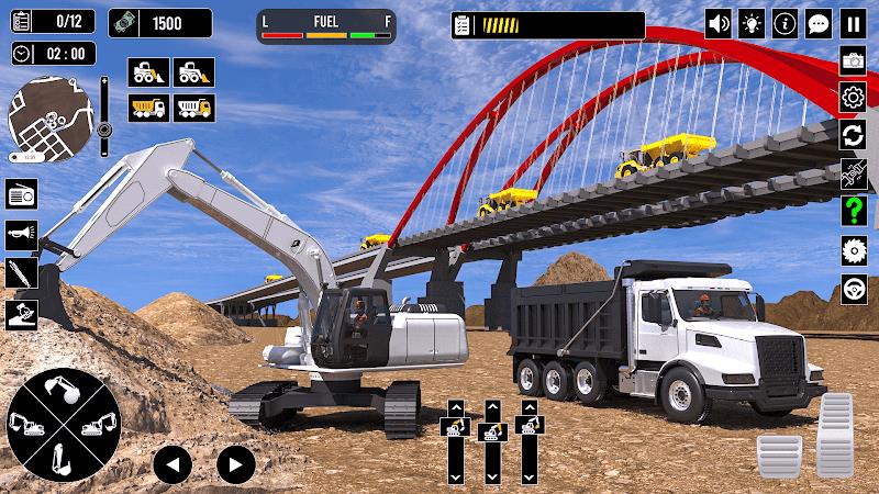 Construction Game: Truck Games ภาพหน้าจอ 0