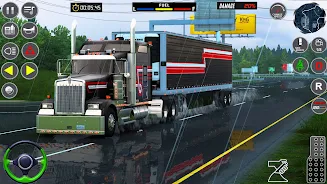 US Cargo Truck Simulator Game Tangkapan skrin 1