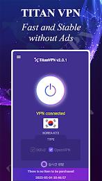 Titan VPN Ảnh chụp màn hình 0