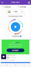 PooL Vpn - Super Fast Vpn Captura de pantalla 3