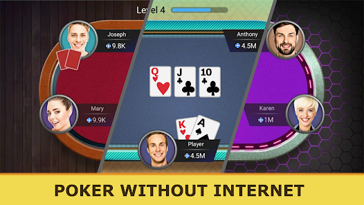 Poker Offline: Texas Holdem Mod Ekran Görüntüsü 0