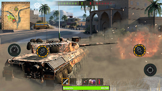 Tank Games: War of Tanks Captura de pantalla 1