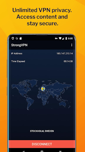 StrongVPN - Fast, Private VPN Capture d'écran 0