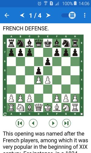 Chess Tactics: French Defense Ảnh chụp màn hình 0