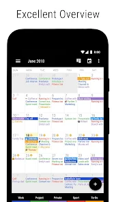 Business Calendar 2 Pro Tangkapan skrin 0