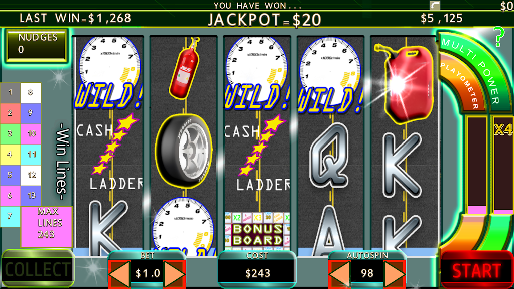 Racing Car Slots FREE ဖန်သားပြင်ဓာတ်ပုံ 0