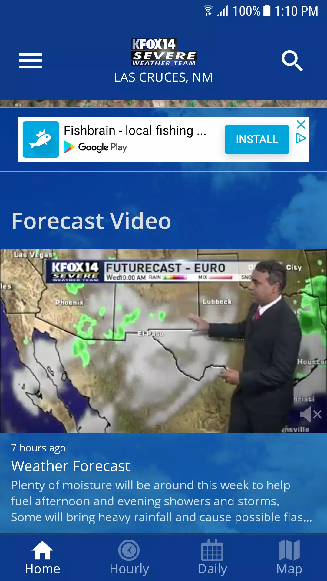 KFOX14 WX 스크린샷 1