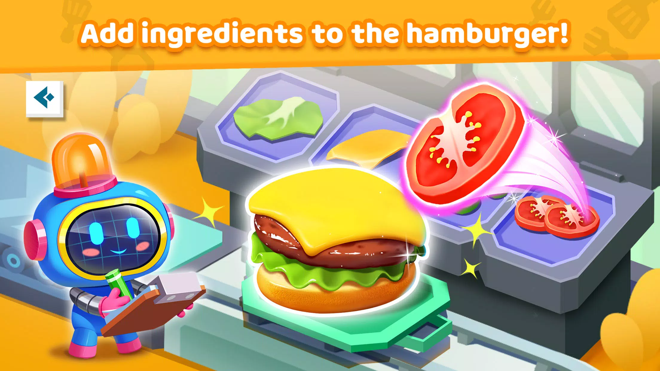 Little Panda's Fast Food Cook 스크린샷 1