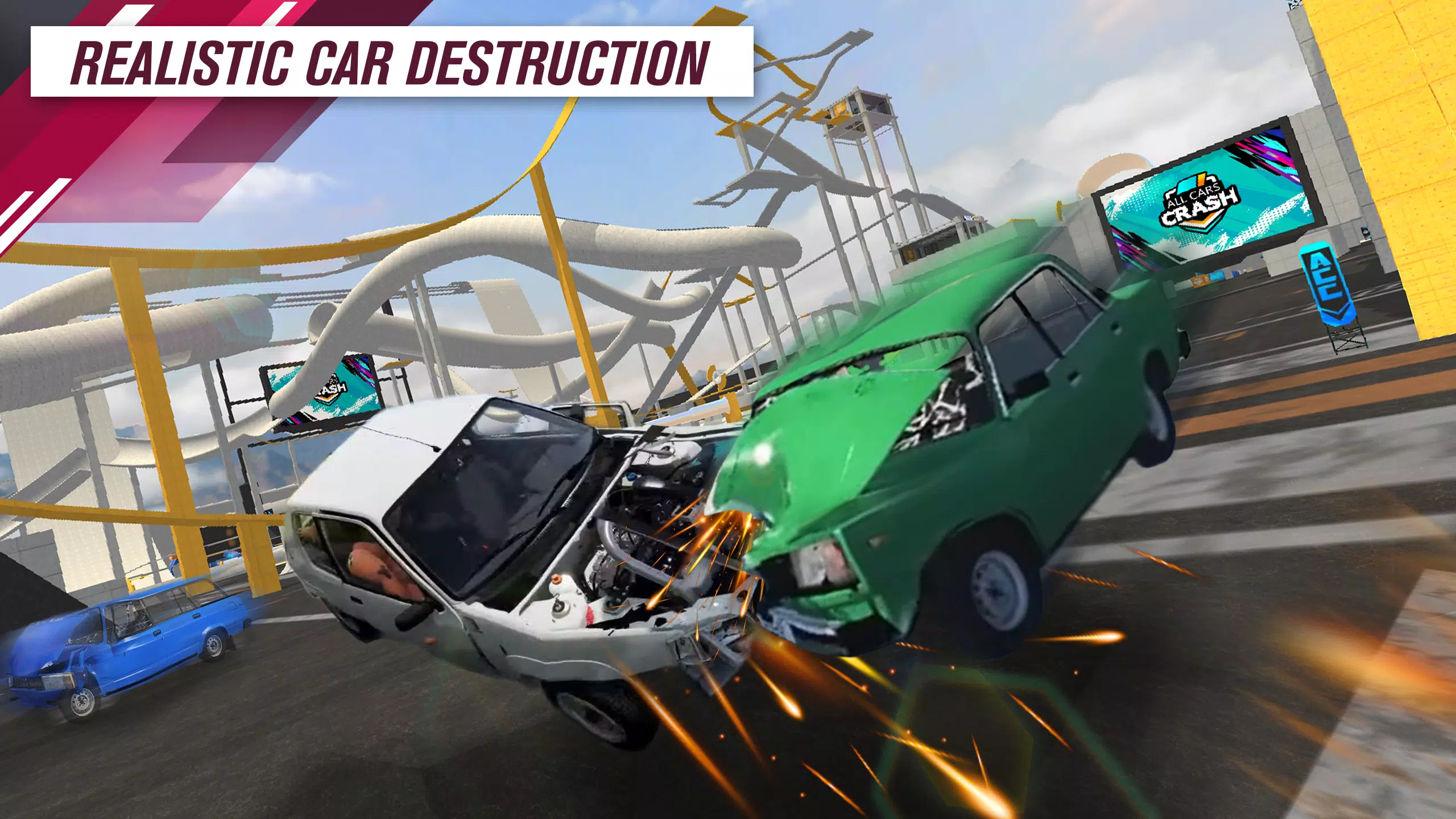 All Cars Crash Captura de tela 1