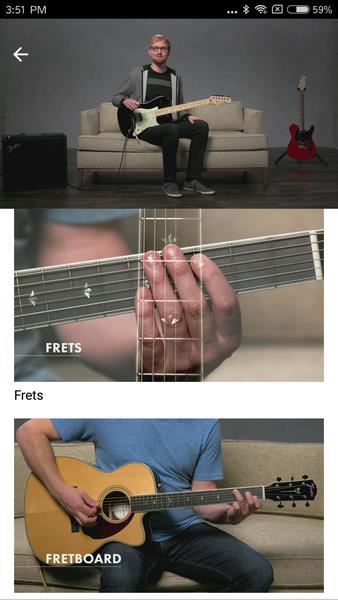 Fender Play: aulas de guitarra Captura de tela 1