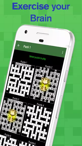 Cryptic Crossword Lite Скриншот 2