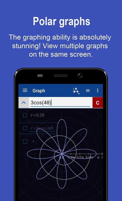 Graphing Calculator + Math PRO ภาพหน้าจอ 1