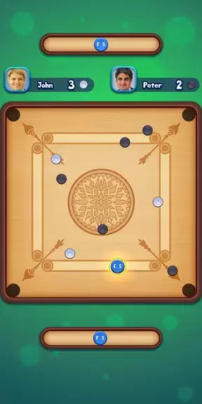 Carrom Strike - Disc Pool Game ภาพหน้าจอ 3