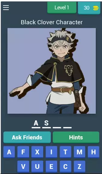 Black Clover Quiz Screenshot 0